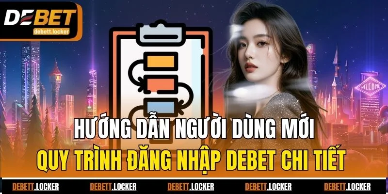 Hướng dẫn người dùng mới quy trình đăng nhập Debet chi tiết