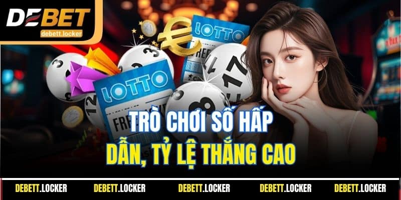Trò chơi số hấp dẫn, tỷ lệ thắng cao